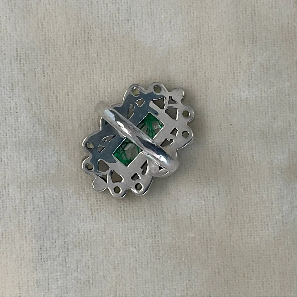 NEW Nicky Butler 925 Sterling Silver Peridot and Green Multi Gemstone Ring - Picture 5 of 6